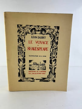 Le Voyage de Shakespeare. Illustrations de Gaston GOOR. . Léon DAUDET