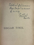 (MUSIQUE) EDGAR TINEL : Le récit de sa vie et l'Exégèse de ses oeuvres de 1854 à 1886 contenant de nombreux textes musicaux et orné d'un portrait. par Paul TINEL - Image 2
