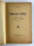 (MUSIQUE) EDGAR TINEL : Le récit de sa vie et l'Exégèse de ses oeuvres de 1854 à 1886 contenant de nombreux textes musicaux et orné d'un portrait. par Paul TINEL - Image 4