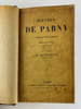 Oeuvres de Parny : &eacute;l&eacute;gies et po&eacute;sies diverses. Pr&eacute;face de M. Sainte-Beuve. Nouvelle &eacute;dition revue et annot&eacute;e par A.J. Pons.. Evariste de PARNY