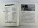 Documents. Numéro 3. Doctrines, archéologie, beaux-arts, ethnographie. Juin 1929. F. ADAMA VAN SCHELTEMA. La trouvaille d'Oseberg. - Paul RIVET. ...