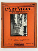 L'ART VIVANT, Revue bi-mensuelle des Amateurs et des Artistes éditée par Les Nouvelles Littéraires. 5e année, n°115. L'EXPOSITION DE BARCELONE. Synthèse de l'Espagne.  par Collectif. Rédacteur en chef : Florent Fels