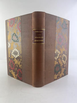 Nouvelles Genevoises. Rosa et Gertrude. Notice de Sainte-Beuve. Nouvelle édition autorisée par Mme Veuve Tôpffer.. TOPFFER