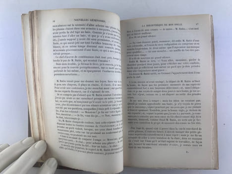 Nouvelles Genevoises. Rosa et Gertrude. Notice de Sainte-Beuve. Nouvelle édition autorisée par Mme Veuve Tôpffer.. TOPFFER