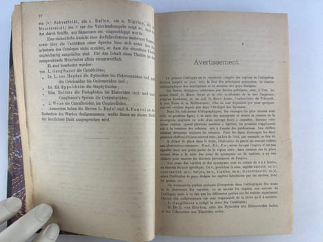 (REPERTOIRE) Catalogus Coleopterorum Europae, Caucasi et Armeniae rossicae. . Dr. L. v. HEYDEN, E. REITTER & J. WEISE