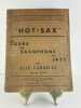 HOT SAX. Cours de saxophone de jazz.. Alix Combelle