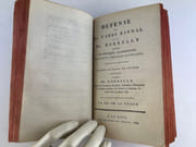 Réunion de 3 oeuvres de l'Abbé Raynal reliés à la suite : Révolution de l'Amérique // Défense de Mr l'Abbé Raynal et de Mr Borrelly contre les attaques clandestines de quelques chenilles littéraires. Ouvrage en forme de Lettres adressées au même Mr Borrelly // Réponse à la censure de la Faculté de Théologie de Paris, Contre l'Histoire Philosophique & Politique des Etablissemens & du Commerce des Européens dans les deux Indes, par Mr l'Abbé Raynal. par Guillaume Thomas, Abbé RAYNAL. Mr BORRELLY. Mr De La VEAUX - Image 5
