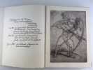 Les Amours. Cinquante sonnets de Pierre de Ronsard Vandomois. Bois et cuivres dessinés et gravés par Émile Bernard Lillois. . Pierre de RONSARD - ...