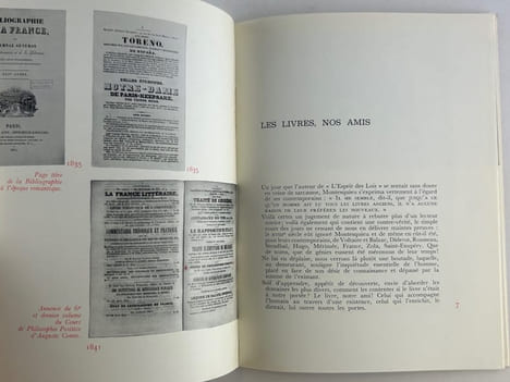 Le livre français depuis 150 ans. Semaines des arts du livre. Catalogue d'exposition au Musée Galliera, Paris, 27 septembre - 5 octobre 1961.. ...