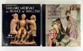 Statuaire médiévale en France de 1400 à 1530. En deux volumes. Edition brochée.. Jacqueline Boccador. Photos de Robert David.