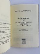 Chroniques de la grande volière de l'oeil (Coucou - Rut - Les Nuées) par Jehan Van LANGHENHOVEN - Image 2