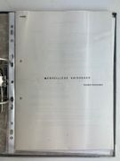 Cours d'ACUPUNCTURE. Classeur réunissant des notes manuscrites, plusieurs tapuscrits de conférences et de cours photocopiés des années '80. par Collectif. - Image 12