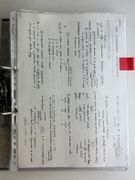 Cours d'ACUPUNCTURE. Classeur réunissant des notes manuscrites, plusieurs tapuscrits de conférences et de cours photocopiés des années '80. par Collectif. - Image 5