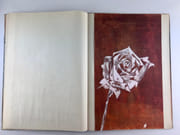 LIVRE D'ARTISTE. Exemplaire unique constitué de 6 oeuvres originales autour de la représentation de la rose. par Anonyme - Image 4