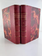 Anthologie Hospitalière et Latinesque. Recueil de Chansons de Salle de garde, anciennes et nouvelles, entre-lardées de Chansons du Quartier Latin, Fables, Sonnets, Charades, Elucubrations diverses réunis par Courtepaille. etc. En 2 volumes.  par COURTEPAILLE (Edmond DARDENNE-BERNARD)  - Image 1