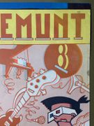 Affiche MALLEMUNT Gratis muziek en theater op het Muntplein te Brussel op Donderdagen en vrijdagen van 28 Juli tot 12 Augustus. Organisatie : Beursschouwburg. par EVER MEULEN - Image 6