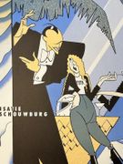 Affiche MALLE BEURSBAL. Organisatie : Beursschouwburg.Raymond Van Het Groenewoud & Bien Servi & The Pasadena Roof Orchestra. Zaterdag 18 December in Ancienne Belgique par EVER MEULEN - Image 2