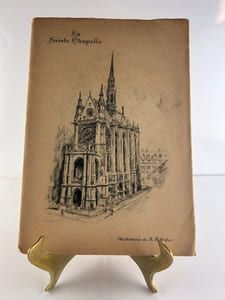 La Sainte-Chapelle du Palais. Texte de G. Renard, illustrations de A. Robida.
