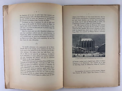 La Sainte-Chapelle du Palais. Texte de G. Renard, illustrations de A. Robida.