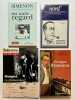 GEORGES SIMENON. Réunion de 19 publications autour de l'écrivain. . Georges SIMENON