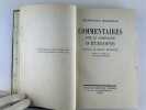 Commentaires sur la campagne d'Ethiopie.. Maréchal BADOGLIO. Préface de Benito MUSSOLINI. Traduit de l'italien par Juliette Bertrand.