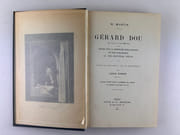 (Catalogue raisonné) GERARD DOU. Sa vie et son oeuvre. Etude sur la peinture hollandaise et les marchands au dix-septième siècle. Traduit du hollandais avec un avant-propos par Louis Dimier. Nouvelle édition revue et augmentée par l'auteur. 16 planches en phototypie par W. MARTIN - Image 2