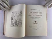 Les Discours du Docteur O'Grady, par André Maurois. Avec quinze gravures au burin de J.-E. Laboureur.  par MAUROIS (André), LABOUREUR (J.-E.)  - Image 3