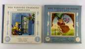Nos vieilles chansons. Disque - Album. Illustrations en couleurs de Jean . A. Mercier. 2 disques 45T. Numéros 1 et 2 . Orchestre sous le direction de ...