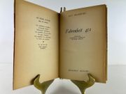 Fahrenheit 451. Suivi de Le terrain de jeux. Manana. par Ray BRADBURY. Nouvelles traduites e l'américain par Henri Robillot. - Image 3
