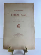 L'Héritage. Vingt et une compositions originales de Maurice Eliot, gravées à l'eau foret par L. Ruet.  par Guy DE MAUPASSANT - Maurice ELIOT. - Image 1