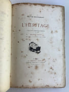 L'Héritage. Vingt et une compositions originales de Maurice Eliot, gravées à l'eau foret par L. Ruet.  par Guy DE MAUPASSANT - Maurice ELIOT. - Image 4