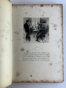 L'Héritage. Vingt et une compositions originales de Maurice Eliot, gravées à l'eau foret par L. Ruet.  par Guy DE MAUPASSANT - Maurice ELIOT. - Image 5