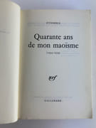 Quarante ans de mon maoïsme (1934-1974). Exemplaire du service de presse. par ETIEMBLE - Image 3