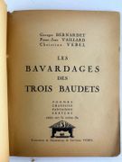 Les bavardages des Trois Baudets. Poèmes - Chansons - Fantaisies - Sketches crées sur la scène du Théâtre des 3 Baudets. Envoi autographe signé de Georges Bernardet. par Georges BERNARDET. Pierre Jean VAILLARD. Christian VEBEL. - Image 4