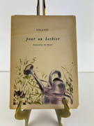 Pour un herbier. Aquarelles de Manet. par Colette - Image 1