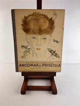 Angomar et Priscilla. Illustrations de Mariette Lydis.. André LICHTENBERGER / Mariette LYDIS