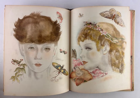 Angomar et Priscilla. Illustrations de Mariette Lydis.. André LICHTENBERGER / Mariette LYDIS