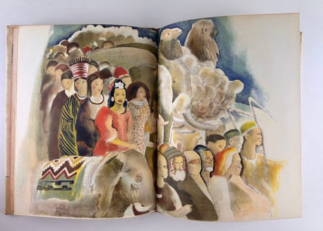Angomar et Priscilla. Illustrations de Mariette Lydis.. André LICHTENBERGER / Mariette LYDIS