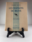 Les chansons de Bilitis, traduites du grec. Avec douze gravures imprimées en couleurs de Kuhn-Régnier par Pierre LOUYS. Illustrations de  Kuhn-Régnier - Image 1