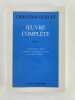 Oeuvre complète. Tomes 1 & 2. I Le rouge au front. II Toutes les heures de la nuit. III Adieu trophées. IV Le temps du partage. V La porte d'ivoire. ...