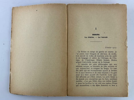 (ALGERIE) Julia Dona. Missions dans l'Aures (1915-1916). Léon SOUGUENET