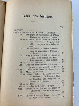 (ALGERIE) Julia Dona. Missions dans l'Aures (1915-1916). Léon SOUGUENET