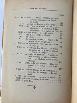 (ALGERIE) Julia Dona. Missions dans l'Aures (1915-1916). Léon SOUGUENET