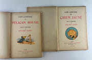 Réunions de deux ouvrages de Benjamin Rabier : Les contes du pélican rouge. Les contes du chien jaune par Benjamin RABIER - Image 2