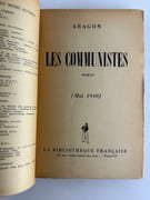 Les Communistes (t.5) Mai 1940. ENVOI autographe signé "à Madeleine et André Heuzé, bien amicalement". par Louis ARAGON - Image 4