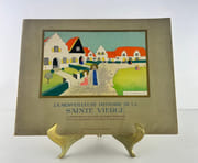 La Merveilleuse Histoire de la Sainte Vierge. Illustrations en couleurs de Jeanne Hebbelynck. par Élisabeth  WAUTERS DE BESTERFELD - Jeanne HEBBELYNCK ( illustrations ) - Image 1