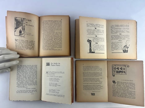 ALMANACH DES SAISONS. 4 NUMÉROS : Printemps 1920 - Automne 1920 - Hiver 1920-1921 -  Printemps 1921. MANQUE Eté 1920 pour être complet en 5 ...