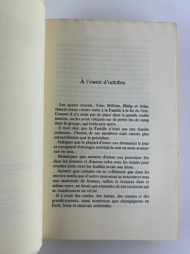 A l'ouest d'octobre (The toynbee convector). Signature de Ray Bradbury sur la page de garde.. Ray BRADBURY. Nouvelles traduites de l'américain par ...