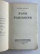 Pays parisiens. Mention de 5e édition. par Daniel HALEVY - Image 2