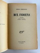 Dix indiens. Nouvelles. 34e éd. par Ernest Hemingway. Traduit de l'anglais par Marcel Duhamel - Image 3